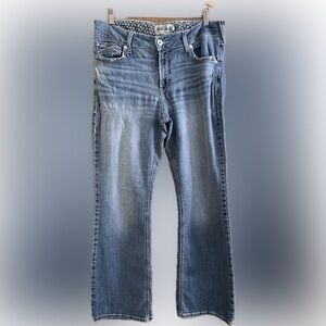 Ariat Women's Faded Blue Straight Leg Jeans